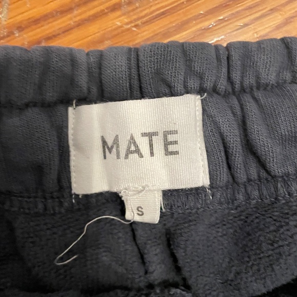 Mate the label organic fleece sweatpants size small color Midnight - Picture 6 of 7